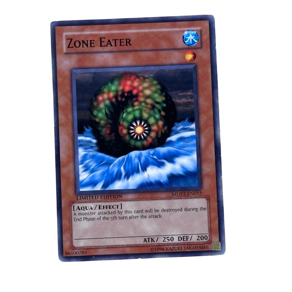 Yu-Gi-Oh! Trading Card Zone Eater MDP2-EN015 Limited Edition McDonald's Promo